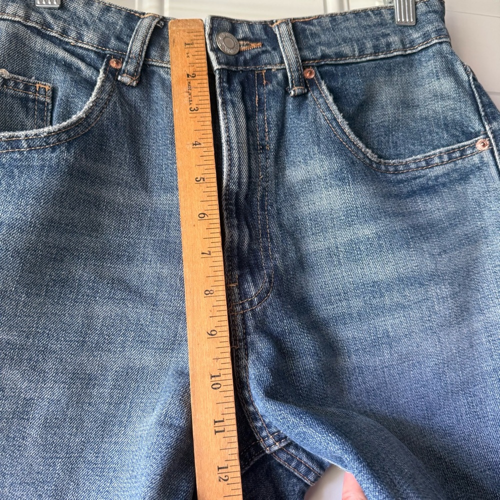 Zara High Rise Denim Jean Shorts - Picture 5 of 5